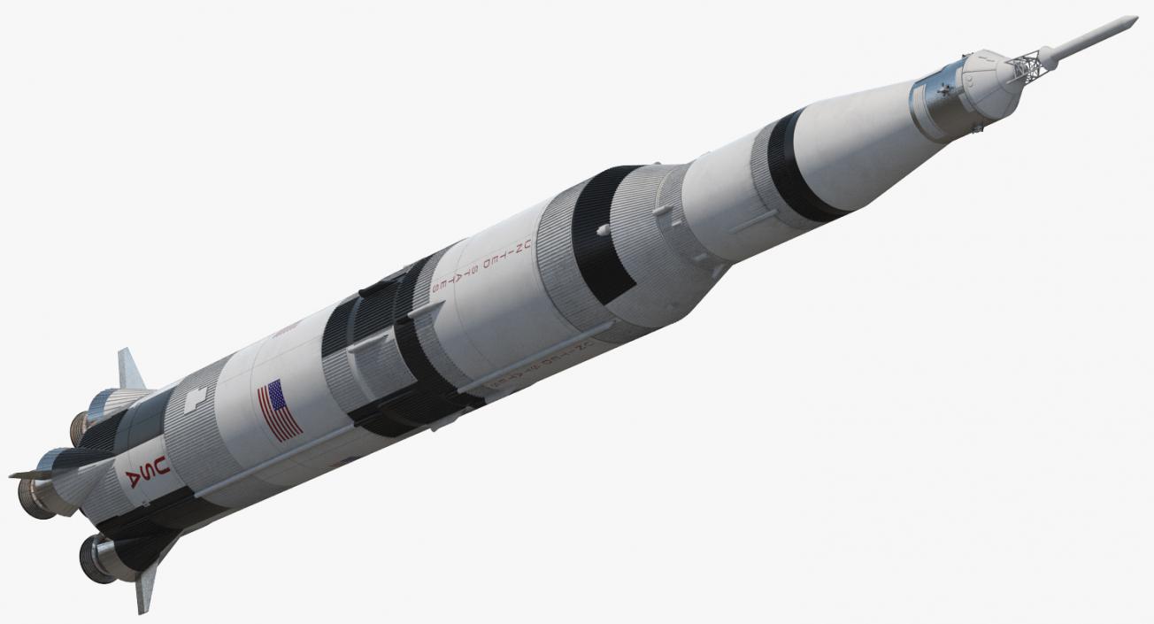 Space Rockets Collection 3D model