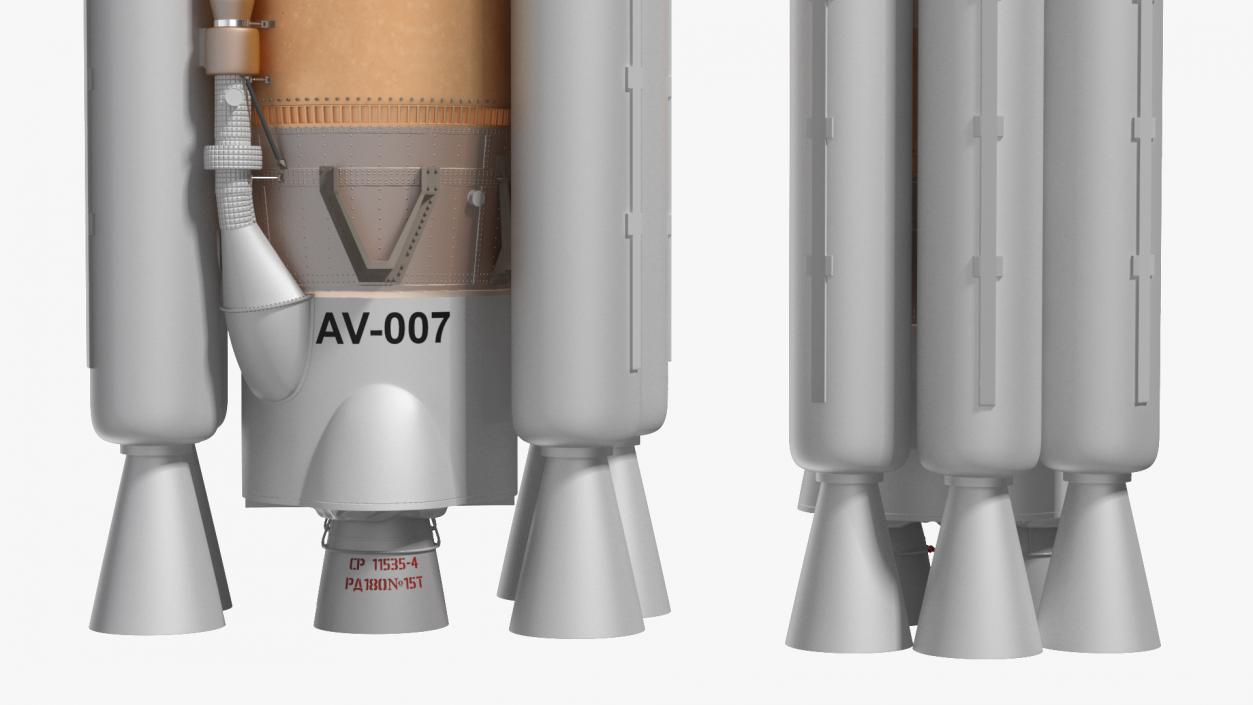 Space Rockets Collection 3D model