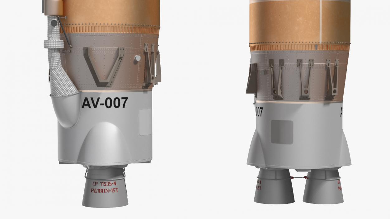 Space Rockets Collection 3D model