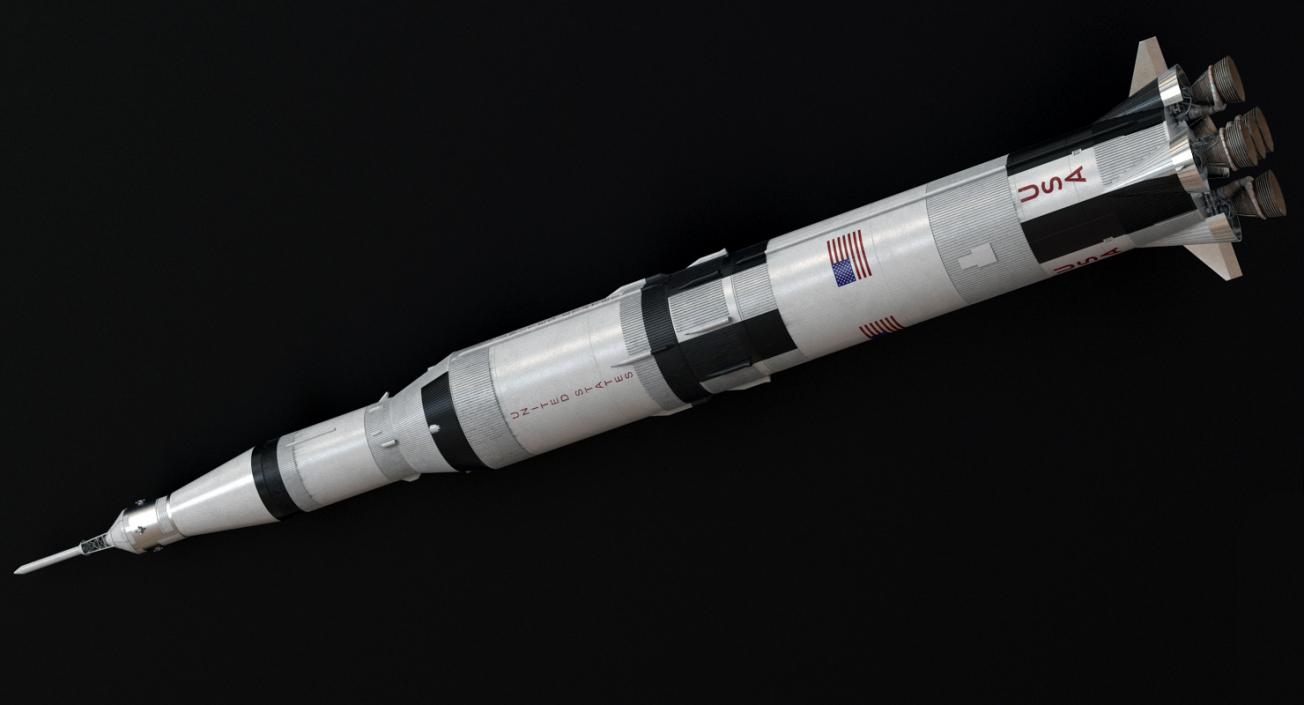 Space Rockets Collection 3D model