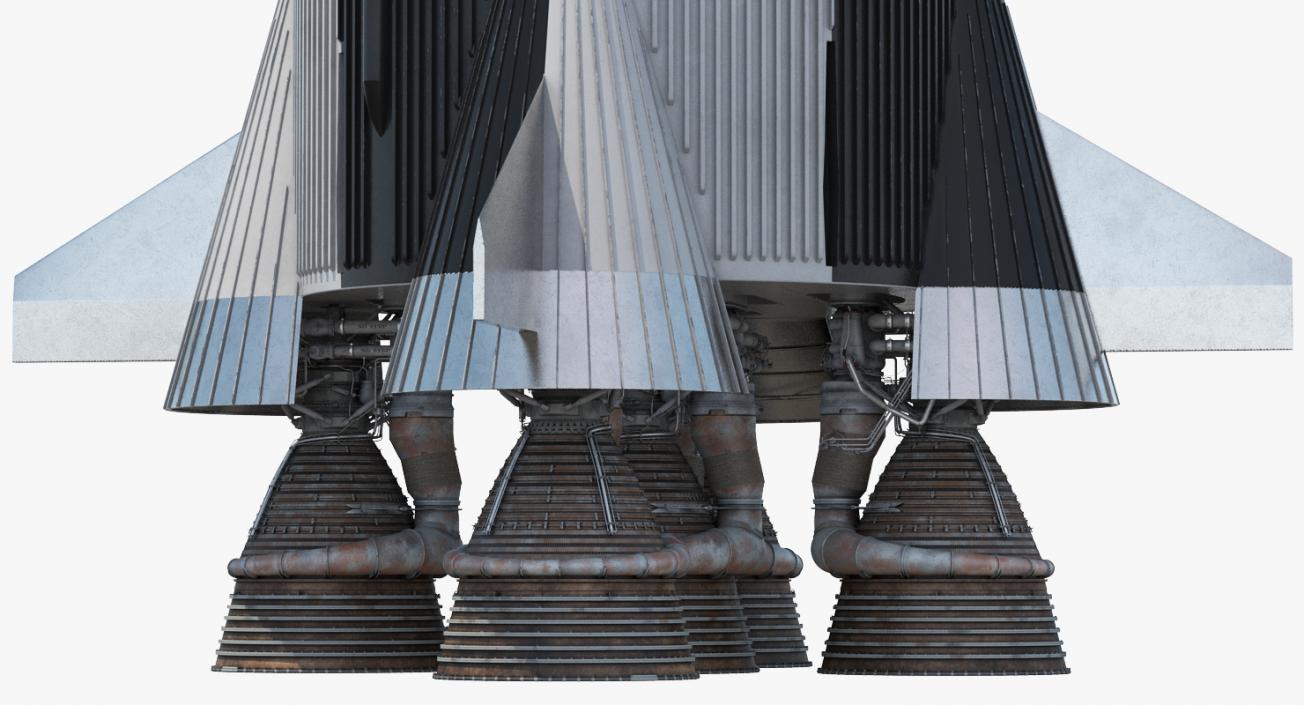 Space Rockets Collection 3D model