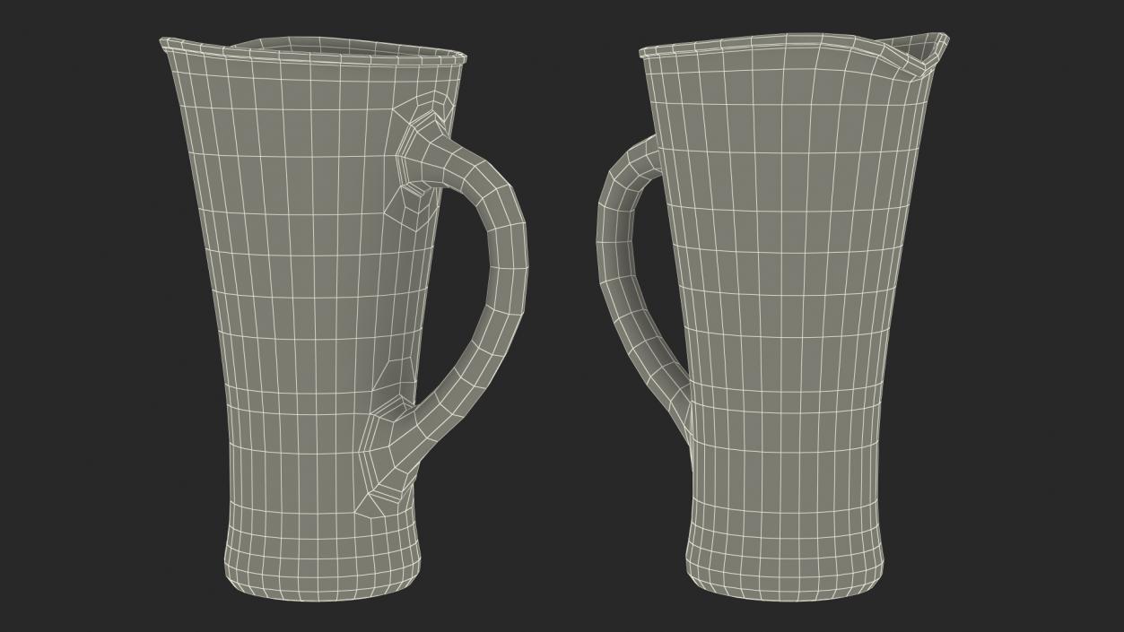 3D Glass Jugs Collection 4 model