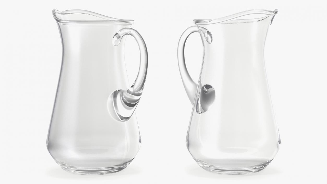 3D Glass Jugs Collection 4 model