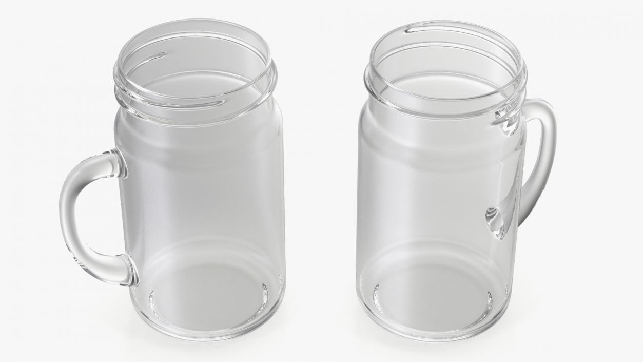 3D Glass Jugs Collection 4 model