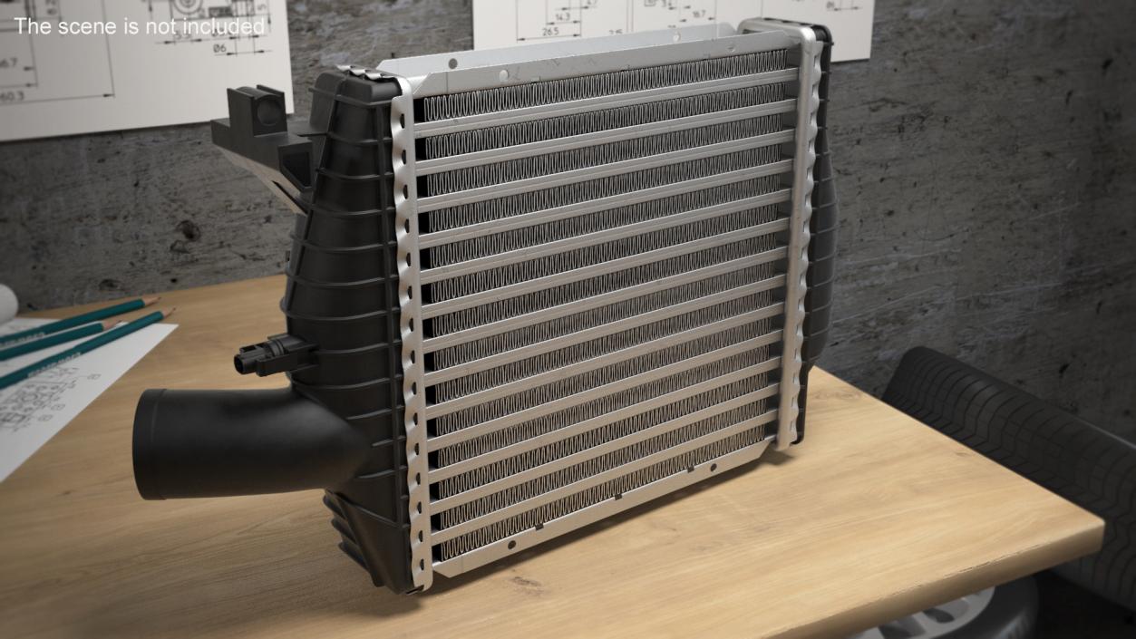 Car Radiator 3D