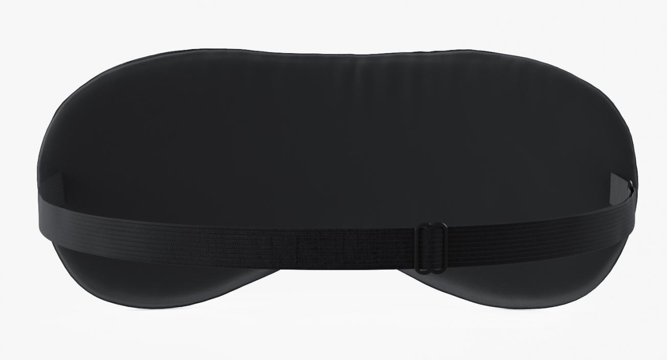 Black Sleeping Mask 3D model