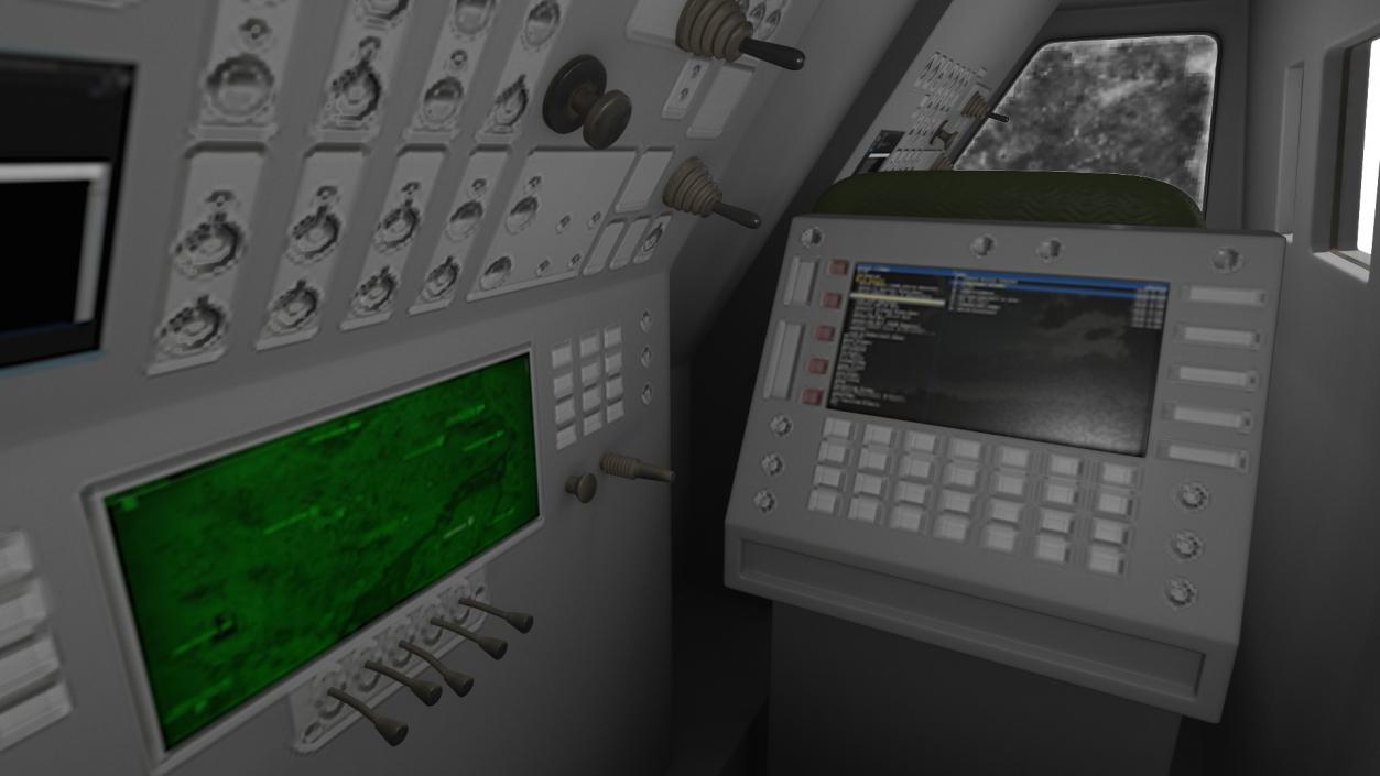 3D model ICBM Launch Vehicle Dusty