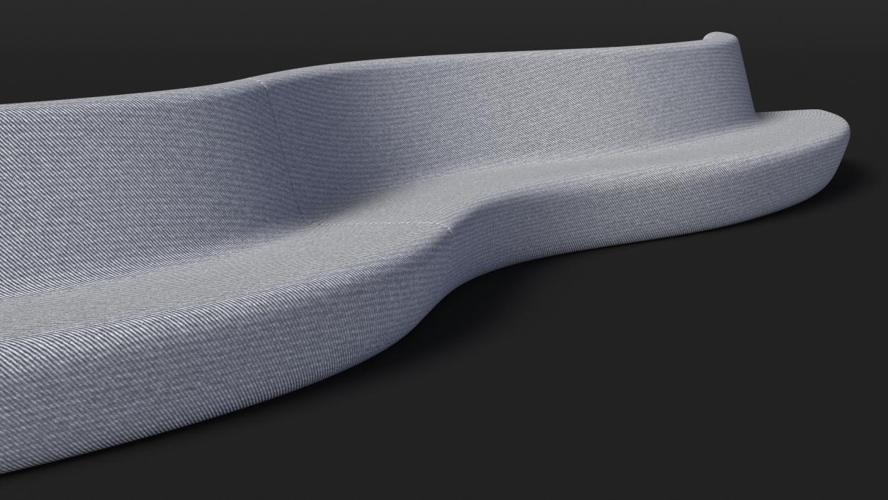 Wavy Seat 3D model