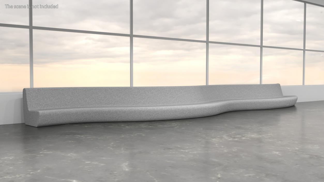 Wavy Seat 3D model