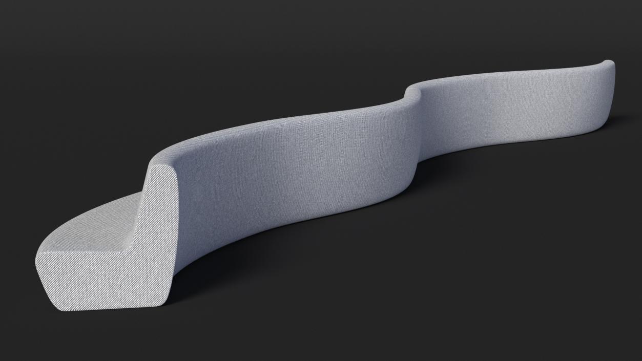 Wavy Seat 3D model