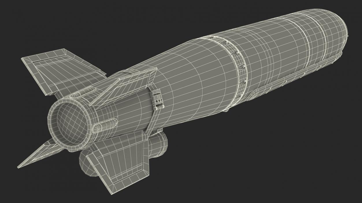 Cart with Israel Nuclear Warhead 3D