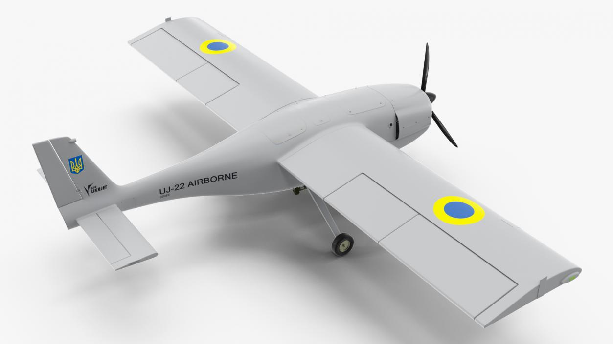 3D UKRJET UJ22 Airborne Drone