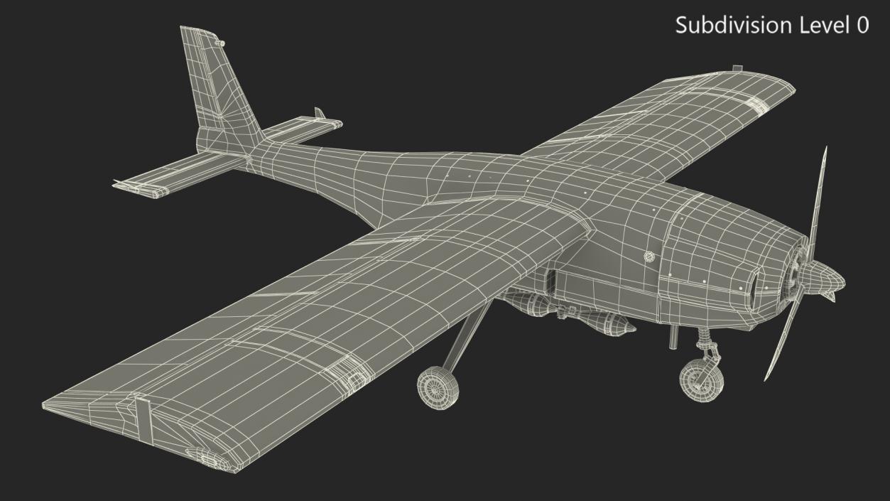 3D UKRJET UJ22 Airborne Drone