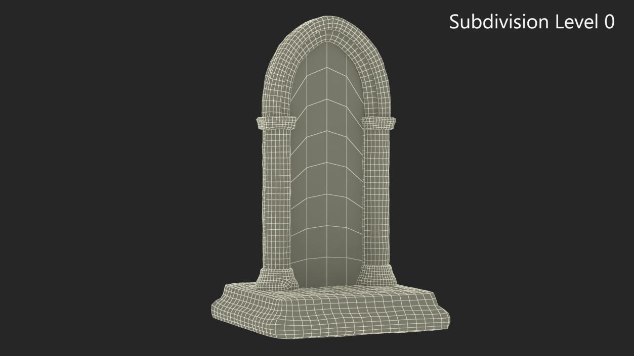 3D model Gate Portal Inactive