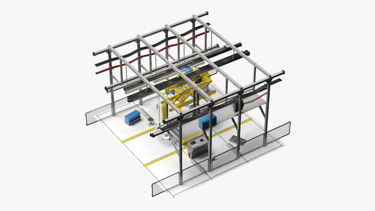 3D model Vehicle Body Carrier