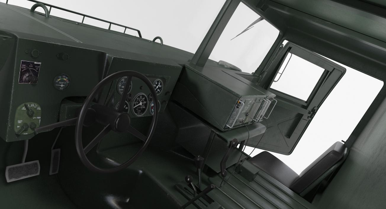 HMMWV M998 Equipped with Avenger 3D