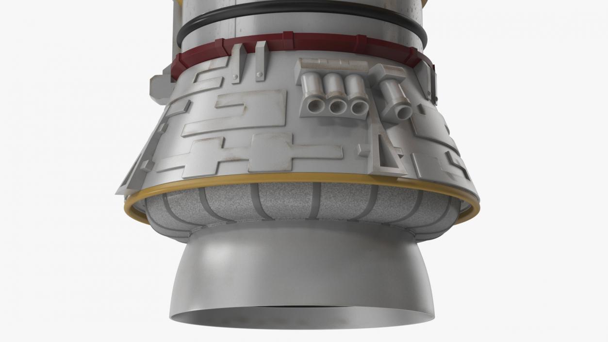 Space Shuttle External Tank and Rocket Boosters 3D