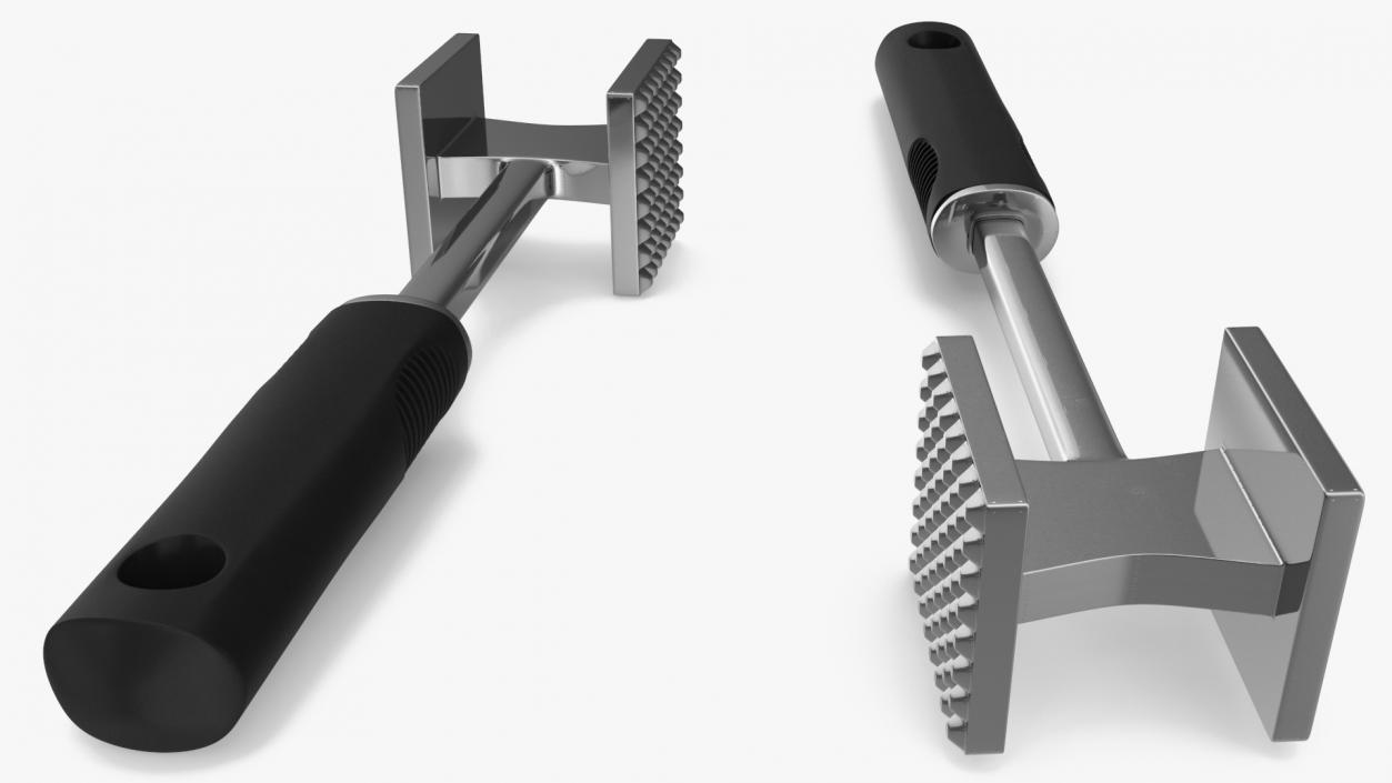 Meat Mallet Tenderizer 3D