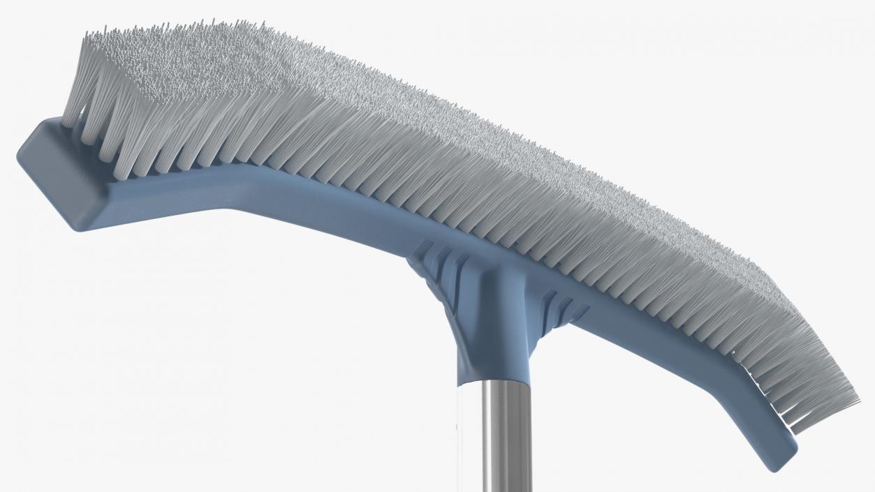 3D Pool Bottom Cleaning Brush with Handle model