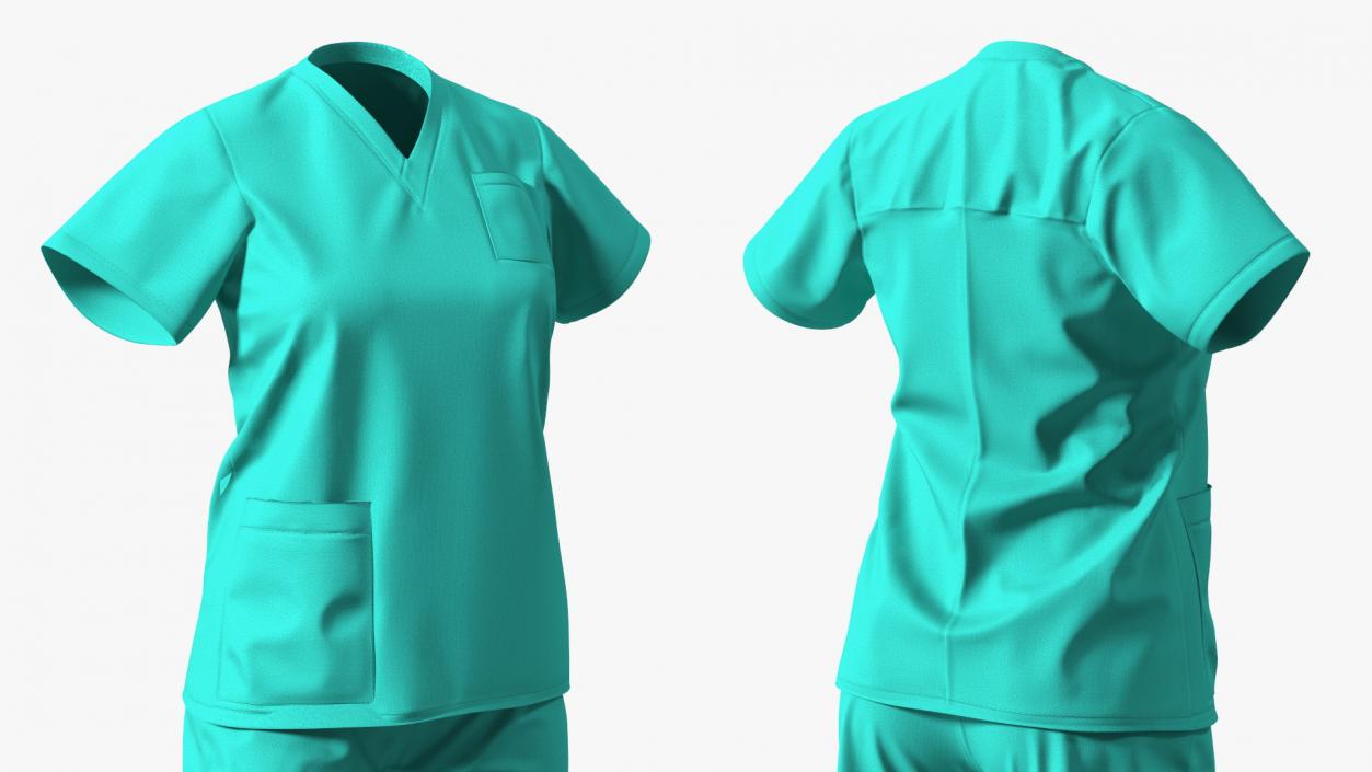 3D Medical Nurse Uniform