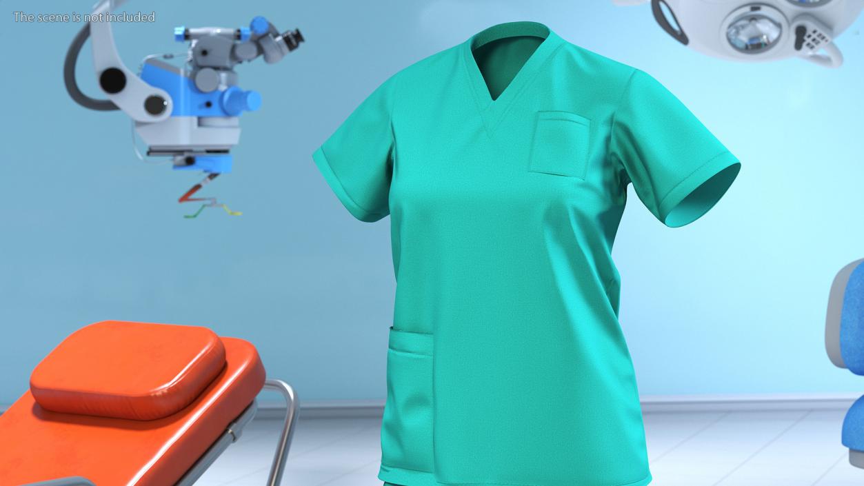 3D Medical Nurse Uniform