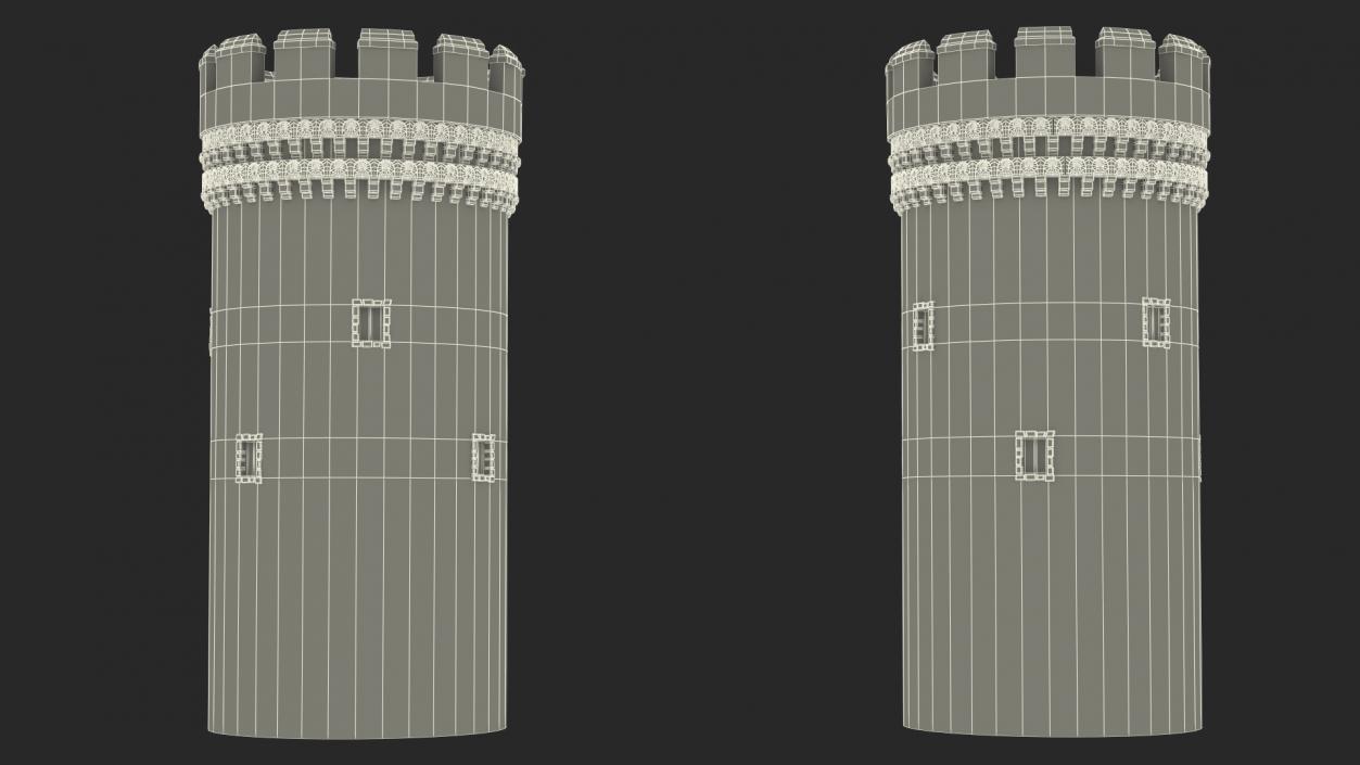 Towers Collection 5 3D model