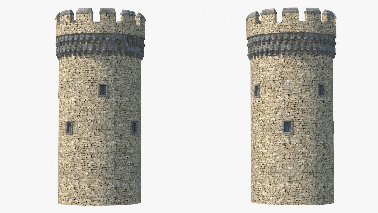 Towers Collection 5 3D model