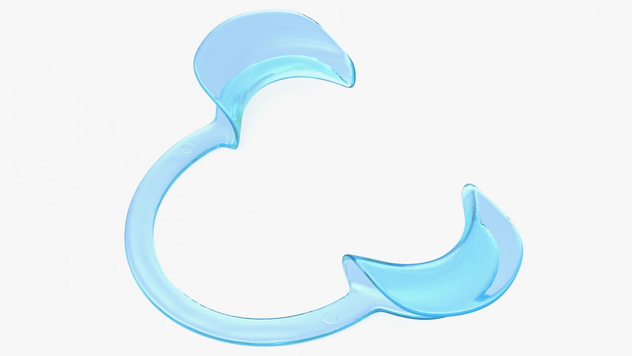 3D model Dental Cheek Retractor C Shape