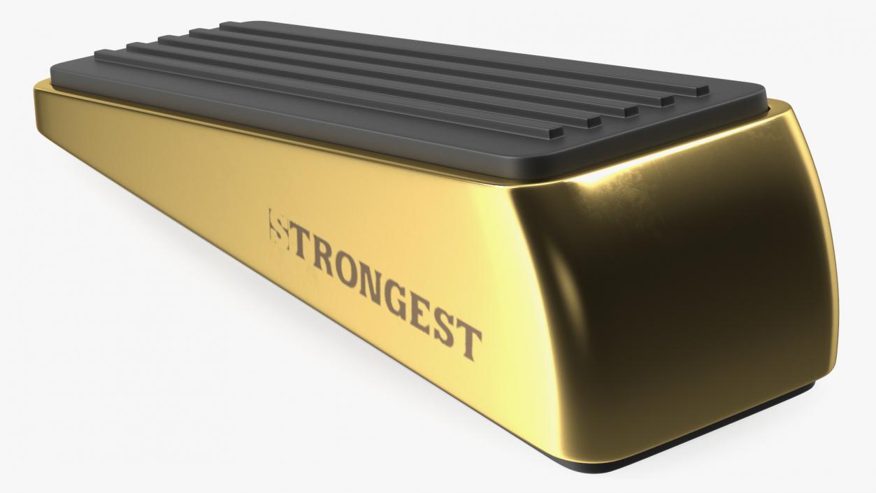 Strongest Door Wedge Golden 3D