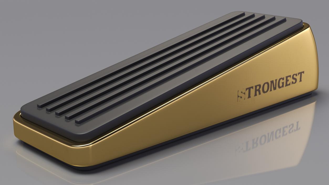 Strongest Door Wedge Golden 3D