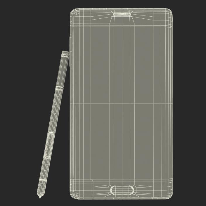 Samsung Galaxy Note Edge 3D model