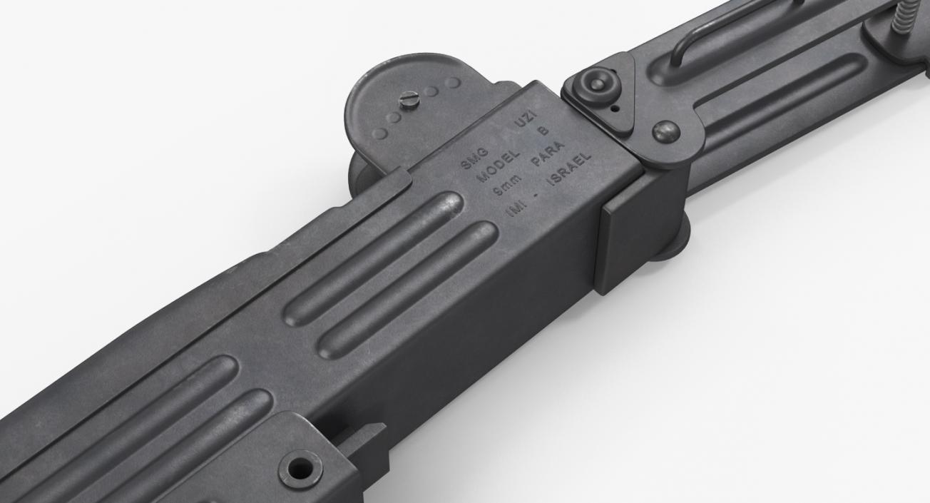 Submachine gun UZI SMG 3D