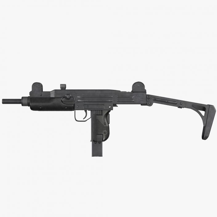 Submachine gun UZI SMG 3D