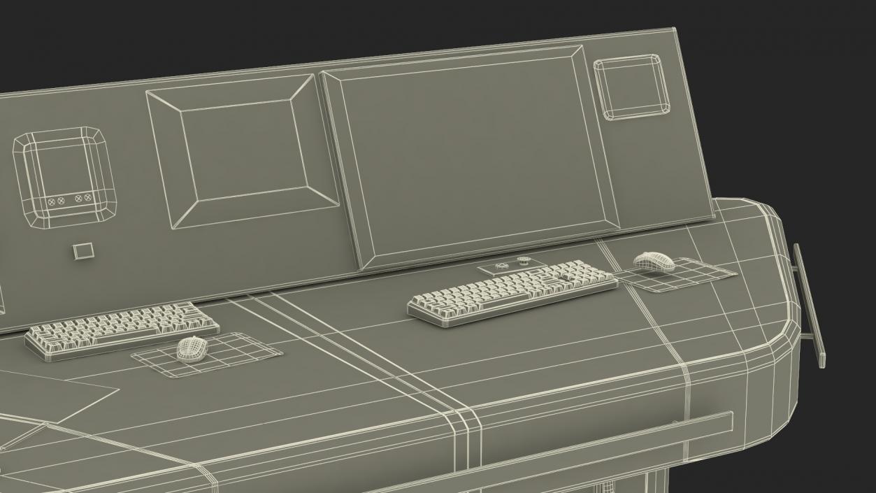 Military Control Station 3D model