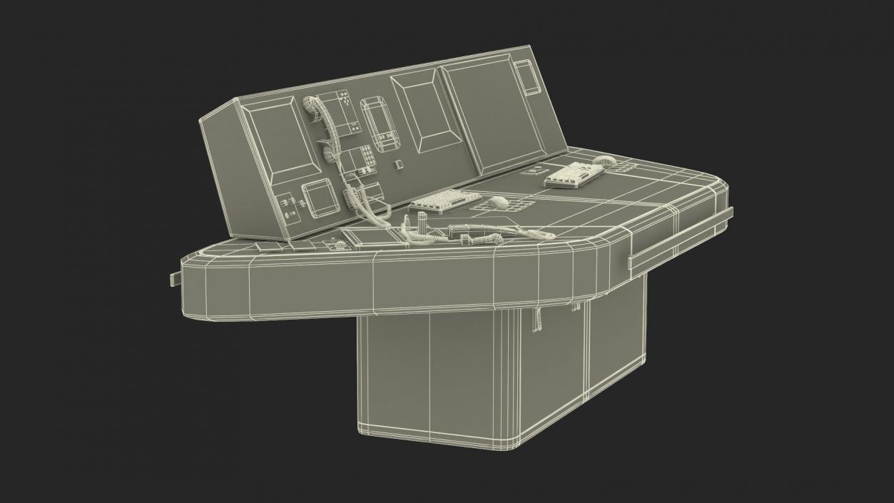 Military Control Station 3D model