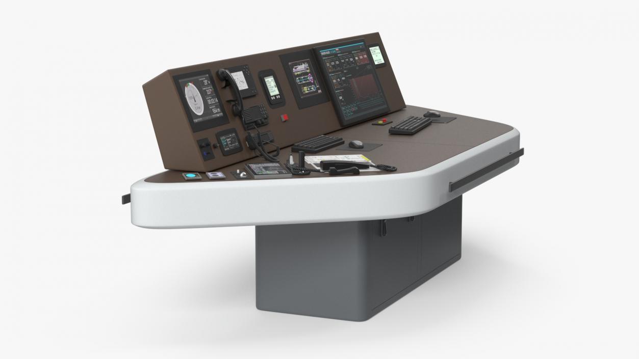 Military Control Station 3D model