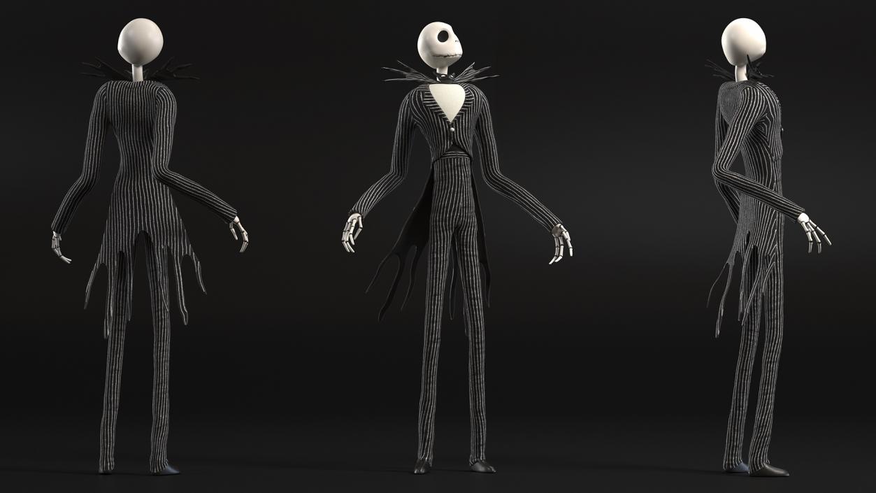 3D model Jack Skellington Standing