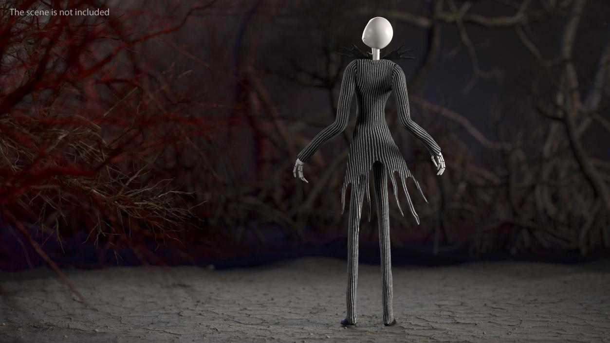 3D model Jack Skellington Standing