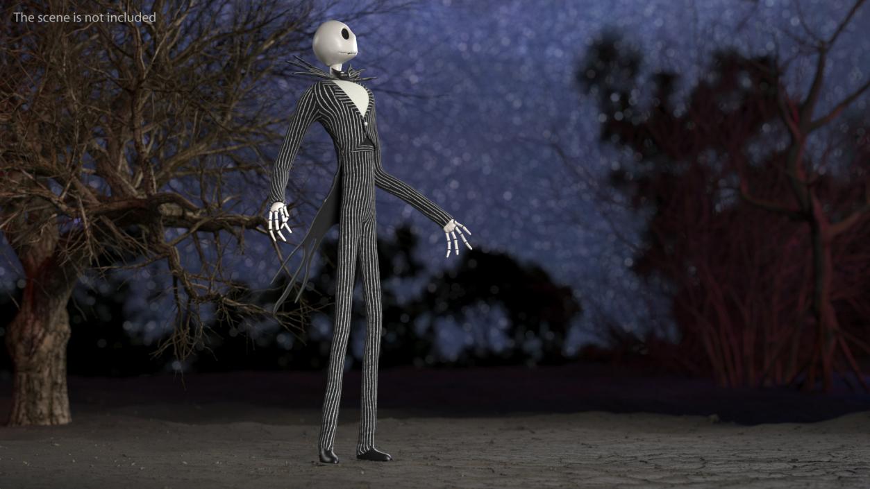 3D model Jack Skellington Standing