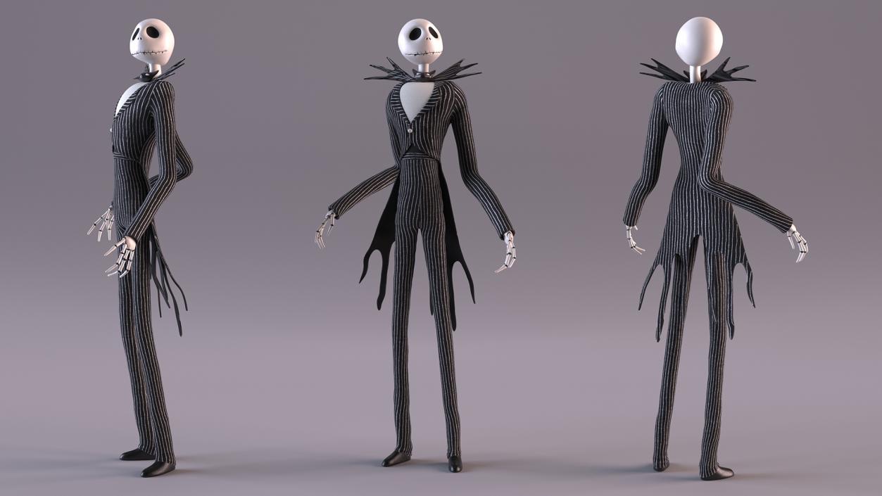 3D model Jack Skellington Standing