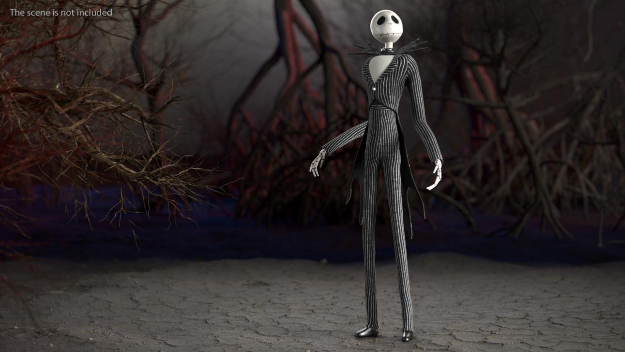 3D model Jack Skellington Standing