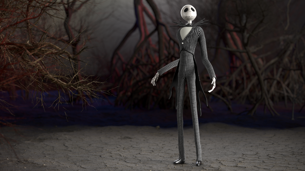 3D model Jack Skellington Standing