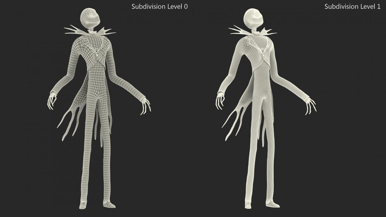 3D model Jack Skellington Standing