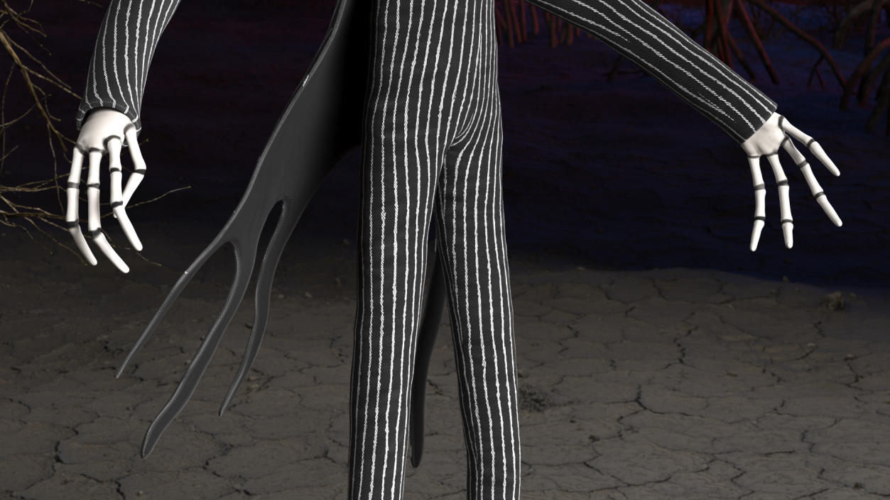 3D model Jack Skellington Standing