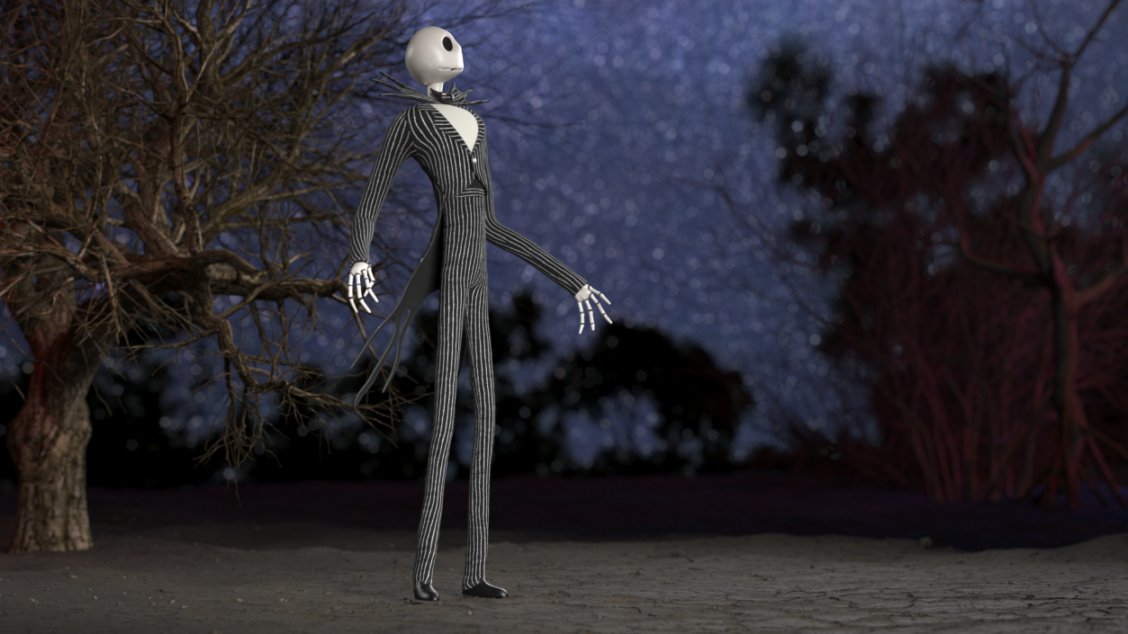 3D model Jack Skellington Standing