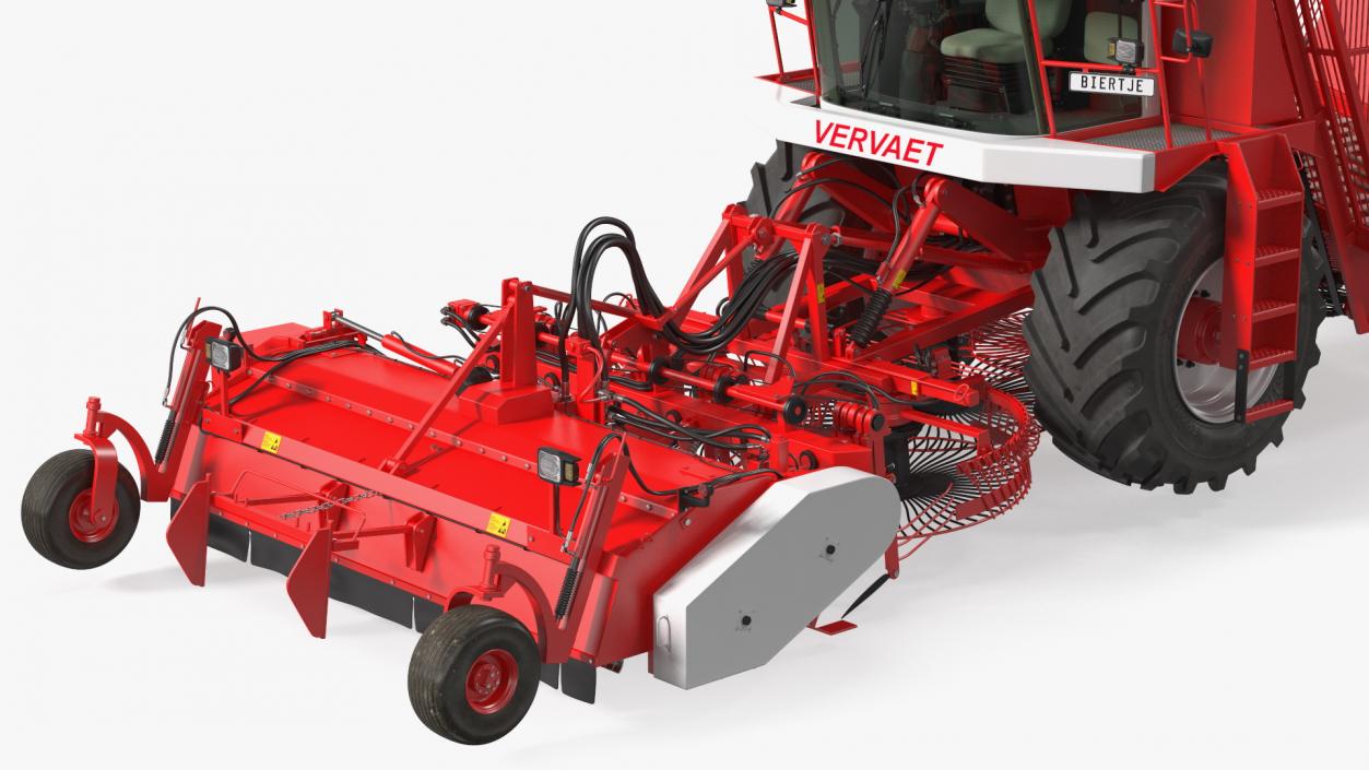 3D Vervaet 17T Self Propelled Beet Harvester Rigged model