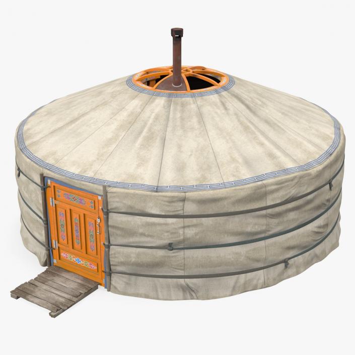 3D New Mongolian Yurt model