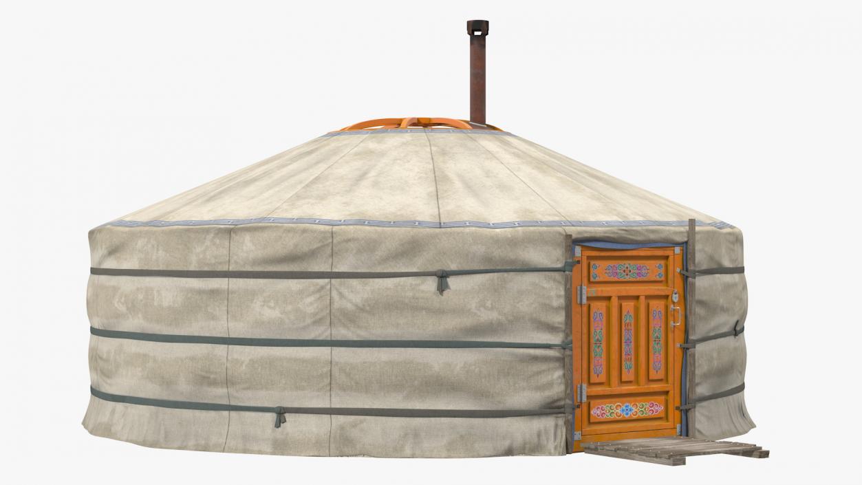 3D New Mongolian Yurt model