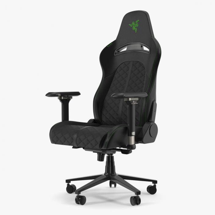 3D Razer Enki X Essential Gaming Chair Black