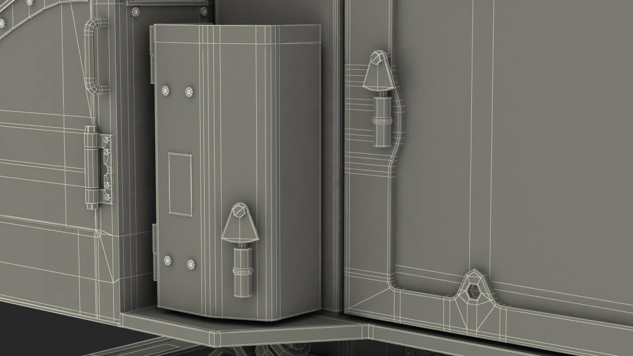 Tracked Knuckleboom Loader Generic 3D model